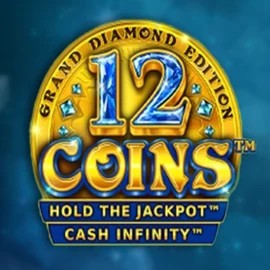 12 Coins Grand Diamond Edition casino game by Wazdan – featured logo at Qbet Casino