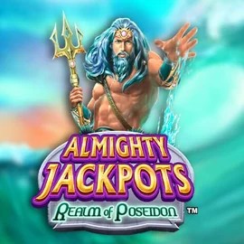 Almighty Jackpots – Realm of Poseidon slot icon by Novomatic, available at Qbet Casino