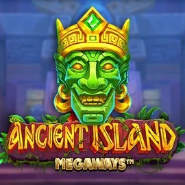 Ancient Island Megaways slot logo by Pragmatic Play at Qbet Casino