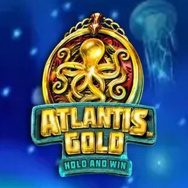 Atlantis Gold slot logo by SYNOT Games at Qbet Casino