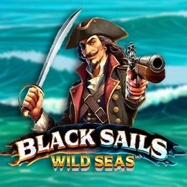 Black Sails Wild Seas logo – Slots by Infinity Dragon Studios at Qbet Casino