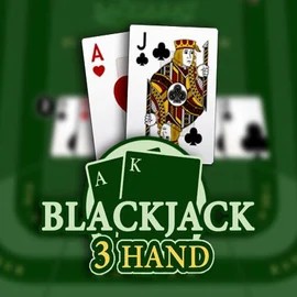 Official Table Games logo: Blackjack 3H (Habanero) by Habanero at Qbet Casino