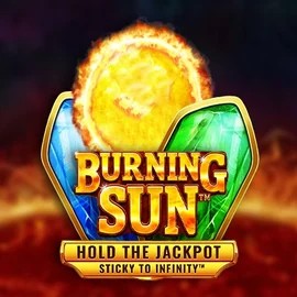 Burning Sun logo by Wazdan Qbet Casino