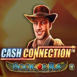 Cash Connection Book Of Ra logo by Novomatic Qbet Casino