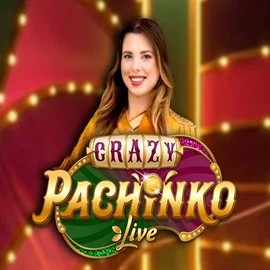 Crazy Pachinko logo by Evolution Qbet Casino