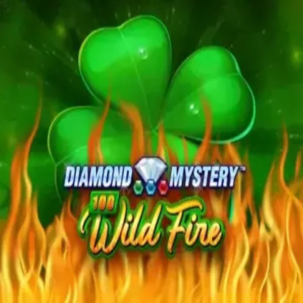 Slots logo of Diamond Mystery 100 Wild Fire from Greentube at Qbet Casino