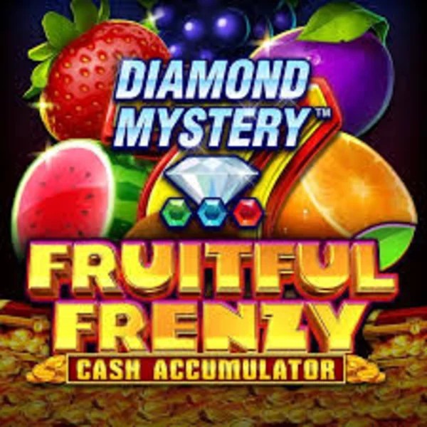 Diamond Mystery Fruitful Frenzy Cash Accumulator game by Greentube – logo hosted on Qbet Casino