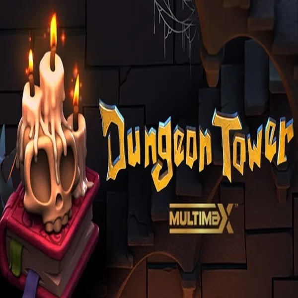 Dungeon Tower logo – Slots by Peter & Sons at Qbet Casino