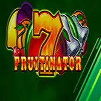 Slots logo of Fruitinator Jackpot King from Blueprint Gaming at Qbet Casino