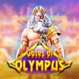 Official Slots logo: Gates of Olympus by Pragmatic Play at Qbet Casino