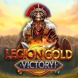 Slots logo of Legion Gold Victory! from Play'n GO at Qbet Casino