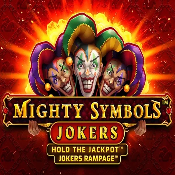 Mighty Symbols Joker slot logo by Wazdan at Qbet Casino