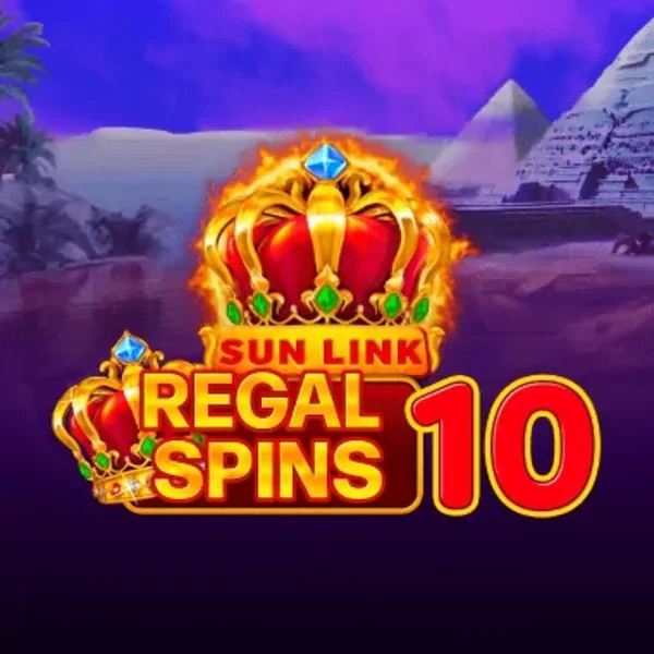 Official Slots logo: Regal Spins 10 by PatePlay at Qbet Casino
