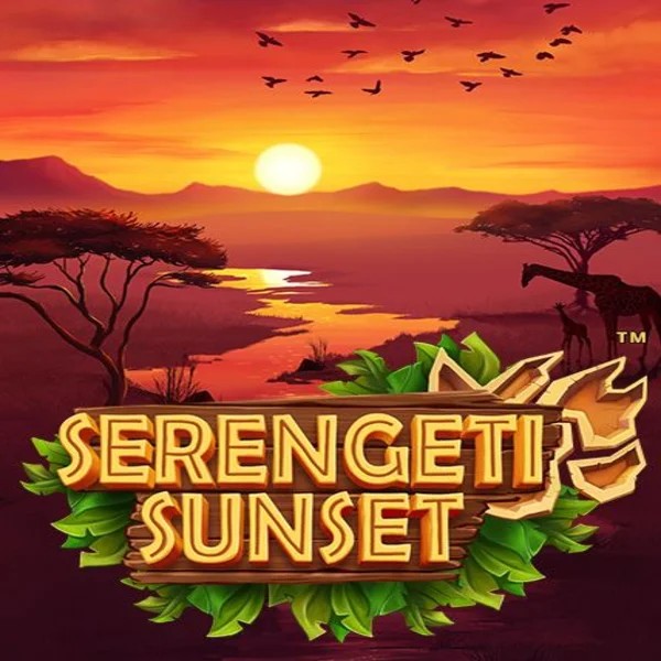 Serengeti Sunset slot visual from Skywind Group available on qbet-casino.eu