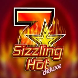 Sizzling Hot Deluxe slot visual from Novomatic available on qbet-casino.eu