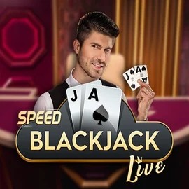 Live Casino logo of Speed Blackjack from Pragmatic Play at Qbet Casino