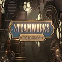 Steamworks The Workshop casino game by Peter & Sons – featured logo at Qbet Casino