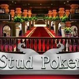 Stud Poker 3D logo by iSoftBet at Qbet Casino