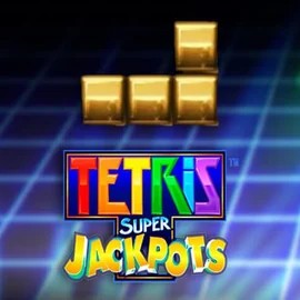 Tetris Super Jackpots logo – Jackpots by WMS at Qbet Casino
