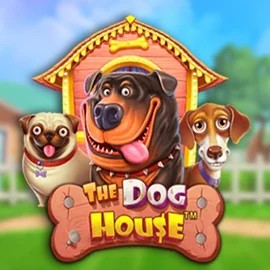 Official Slots logo: The Dog House by Pragmatic Play at Qbet Casino