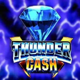 Thunder Cash game by Novomatic – logo hosted on Qbet Casino