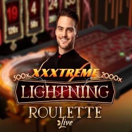 XXXtreme Lightning Roulette slot visual from Evolution available on qbet-casino.eu